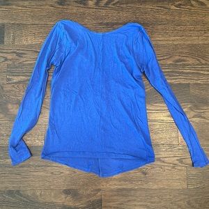 Lululemon Open back long sleeve